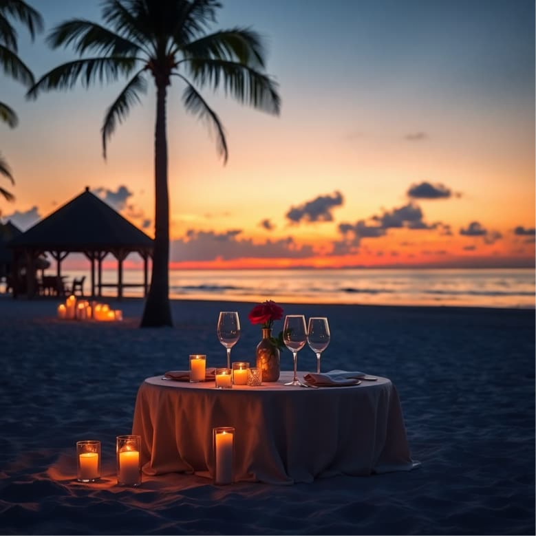 beach dining